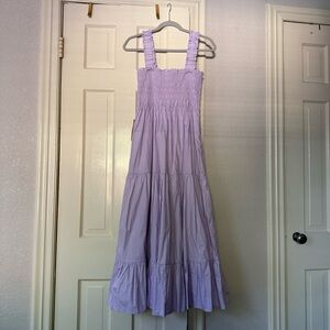 NWT Lavender Cotton Maxi Dress